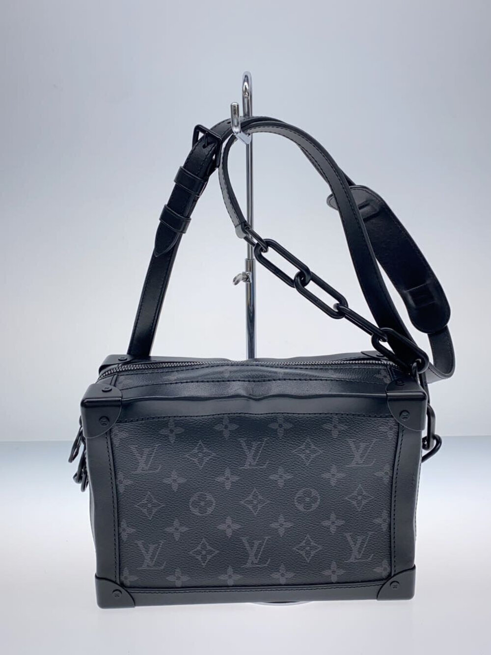 LOUIS VUITTON Soft Trunk Monogram Eclipse Black